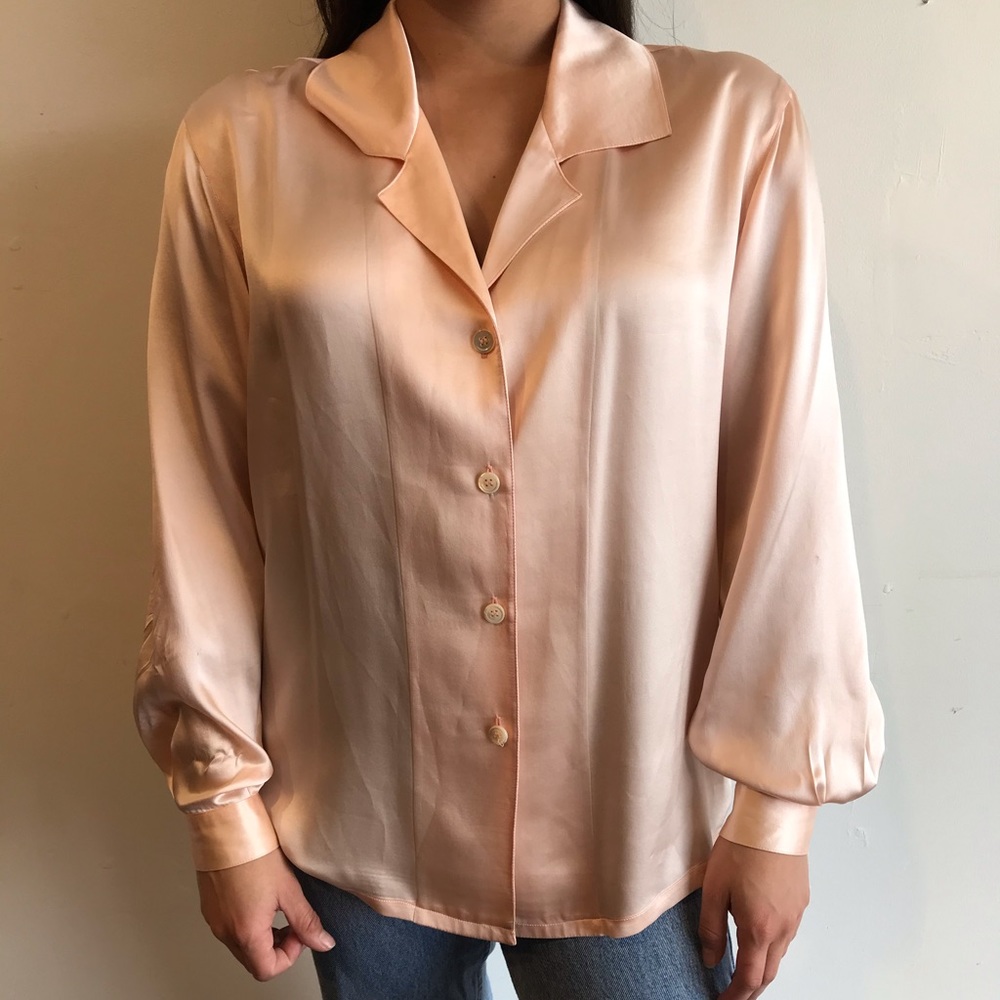 100% Silk Button Up